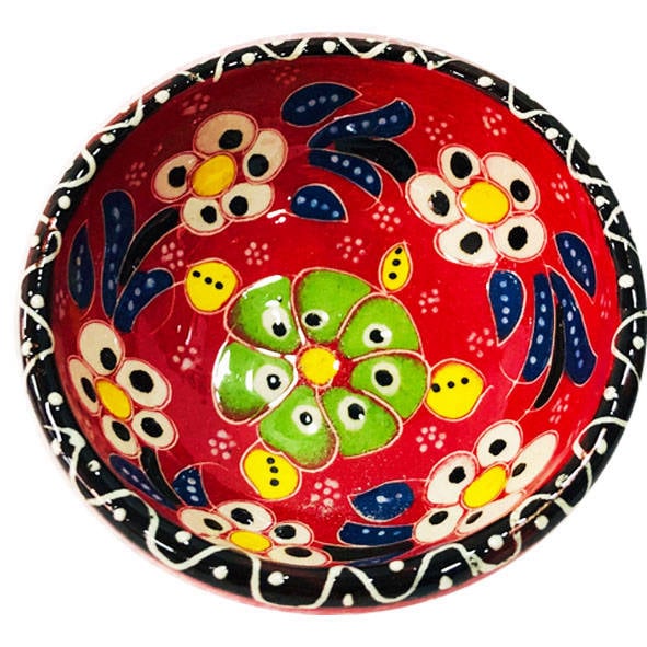 7cm Çini Kaseler Kütahya Selçuk Çini