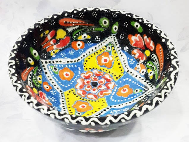 minik çini kase 10 cm