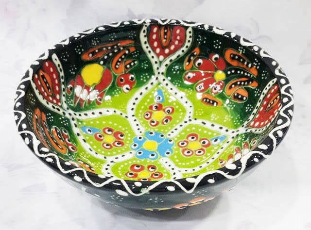 özel tasarım 10 cm çini kase