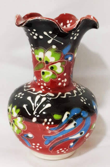 El yapımı 10 cm vazo