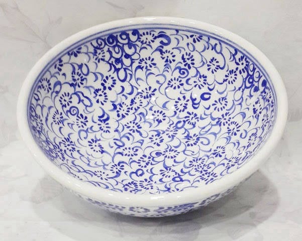 türk sanatları çini kase 10 cm