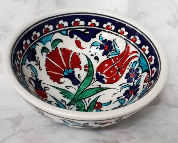 seramik çini kase 10 cm