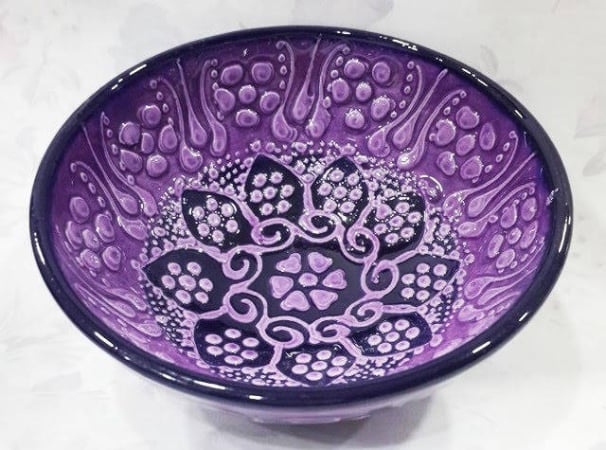 10cm Çini Kaseler Kütahya Selçuk Çini