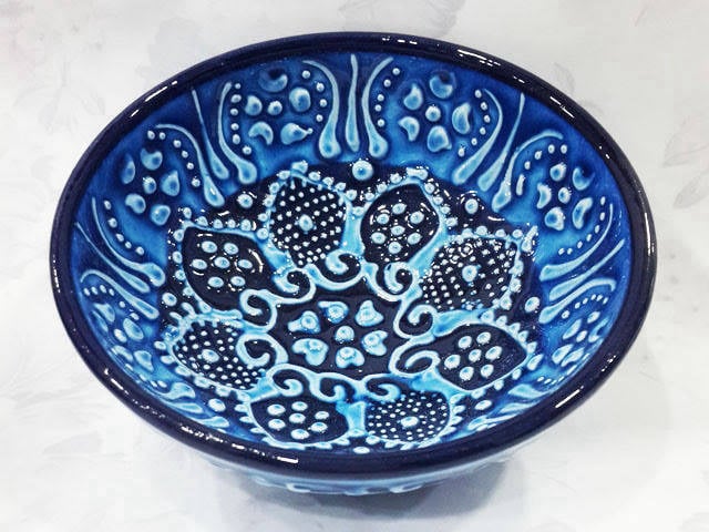 10 cm çini kase – sofralar için estetik dokunuş