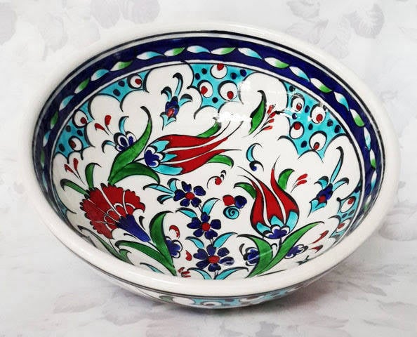 15cm Çini Kaseler Kütahya Selçuk Çini