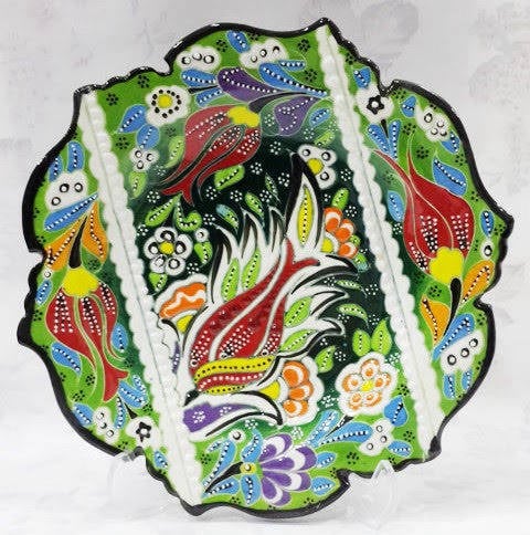 18 cm geleneksel çini tabak