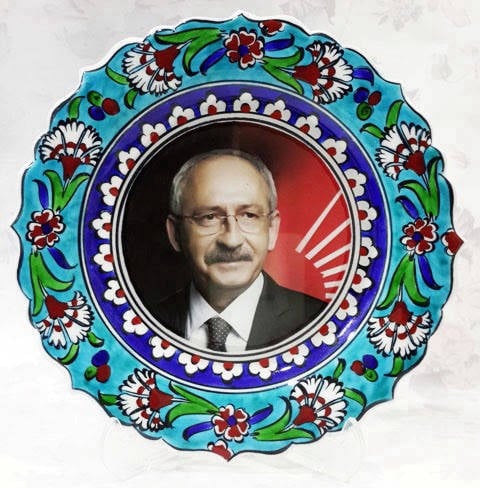 Klasik 18 cm resim tabak