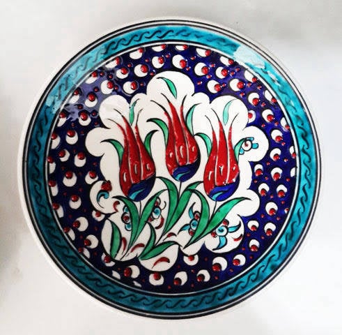 Geleneksel 18 cm Türk tabak