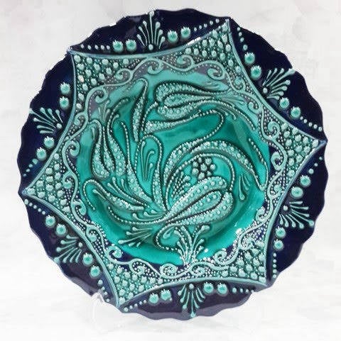 18 cm zarif Türk tabak