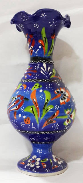 20cm Vazolar Kütahya Selçuk Çini