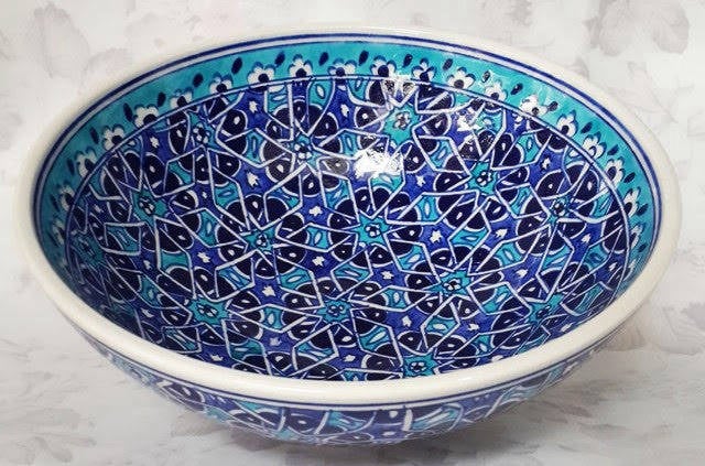 Kütahya çinisi – 20 cm kase renkli el işi