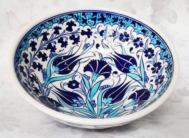 20 cm çini kase – Anadolu sanat geleneği