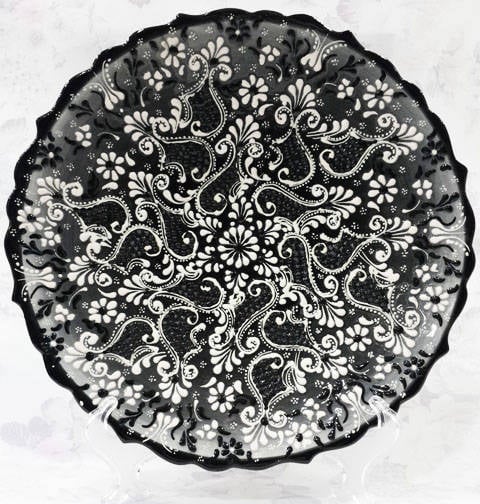 Şık 25 cm çini tabak