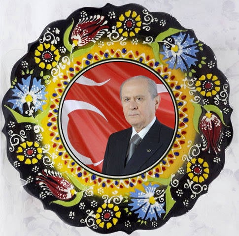 Geleneksel 25 cm resim tabak