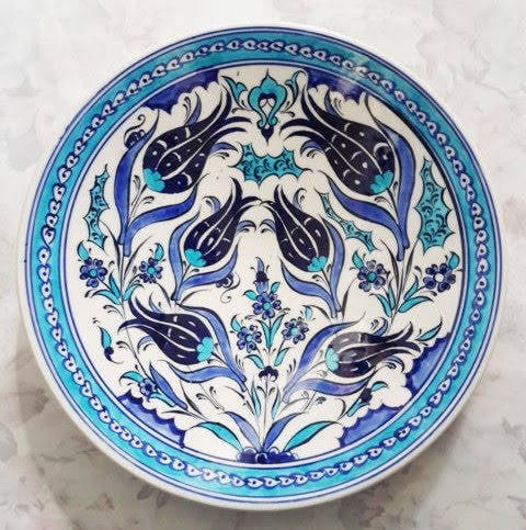 El yapımı 25 cm tabak