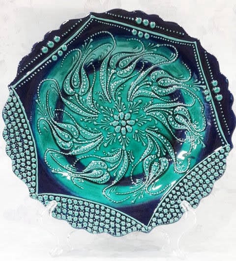 Büyük 25 cm geleneksel tabak