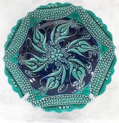 Kütahya 25 cm zarif tabak