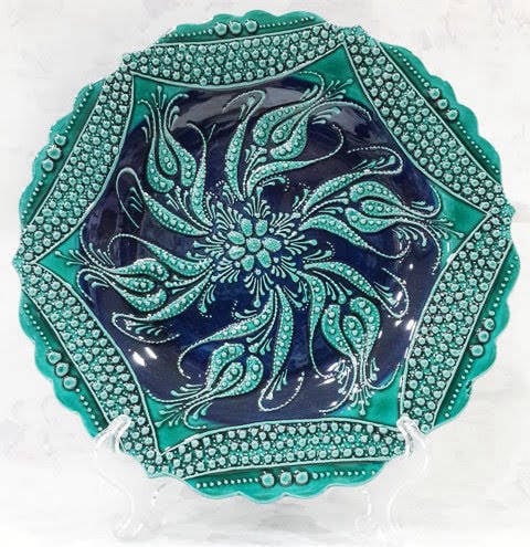 Kütahya 25 cm zarif tabak