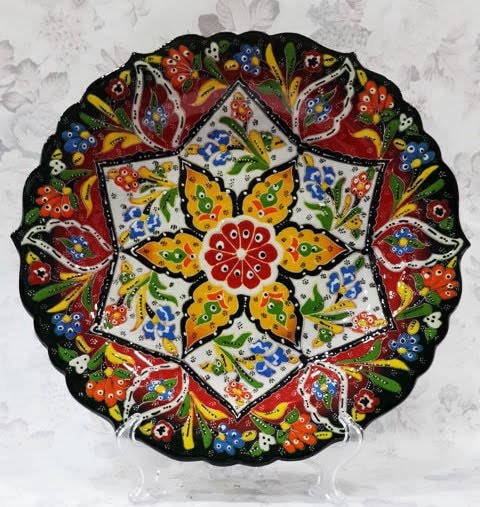 Şık 30 cm çini tabak