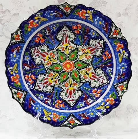 30 cm geleneksel çini tabak