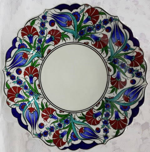 Şık 30 cm resim tabak