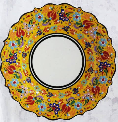 30 cm geleneksel resim tabak