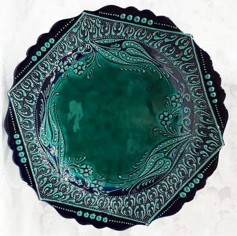 Estetik 30 cm resim tabak