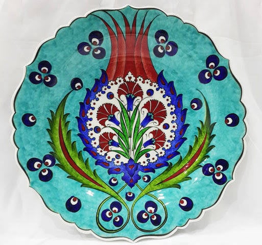 Yüksek kaliteli 30 cm çini tabak