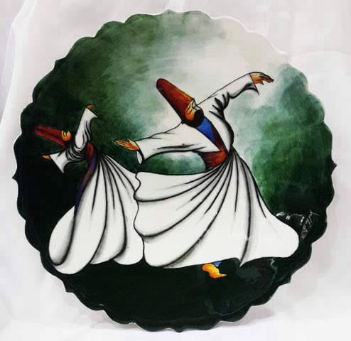 30 cm dekoratif çini tabak