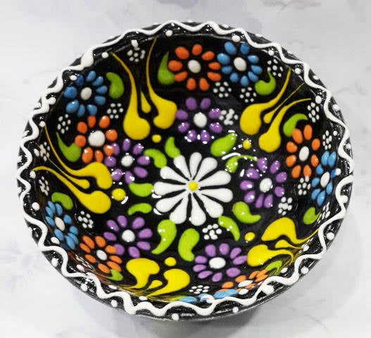 5cm Çini Kaseler Kütahya Selçuk Çini