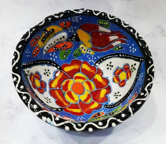 koleksiyonluk çini kase