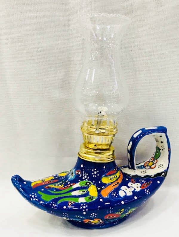 El yapımı Aladdin lambası